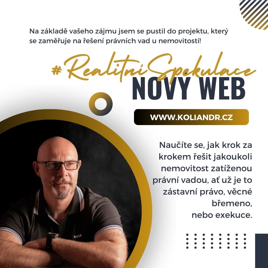 Nový web https://www.koliandr.cz/